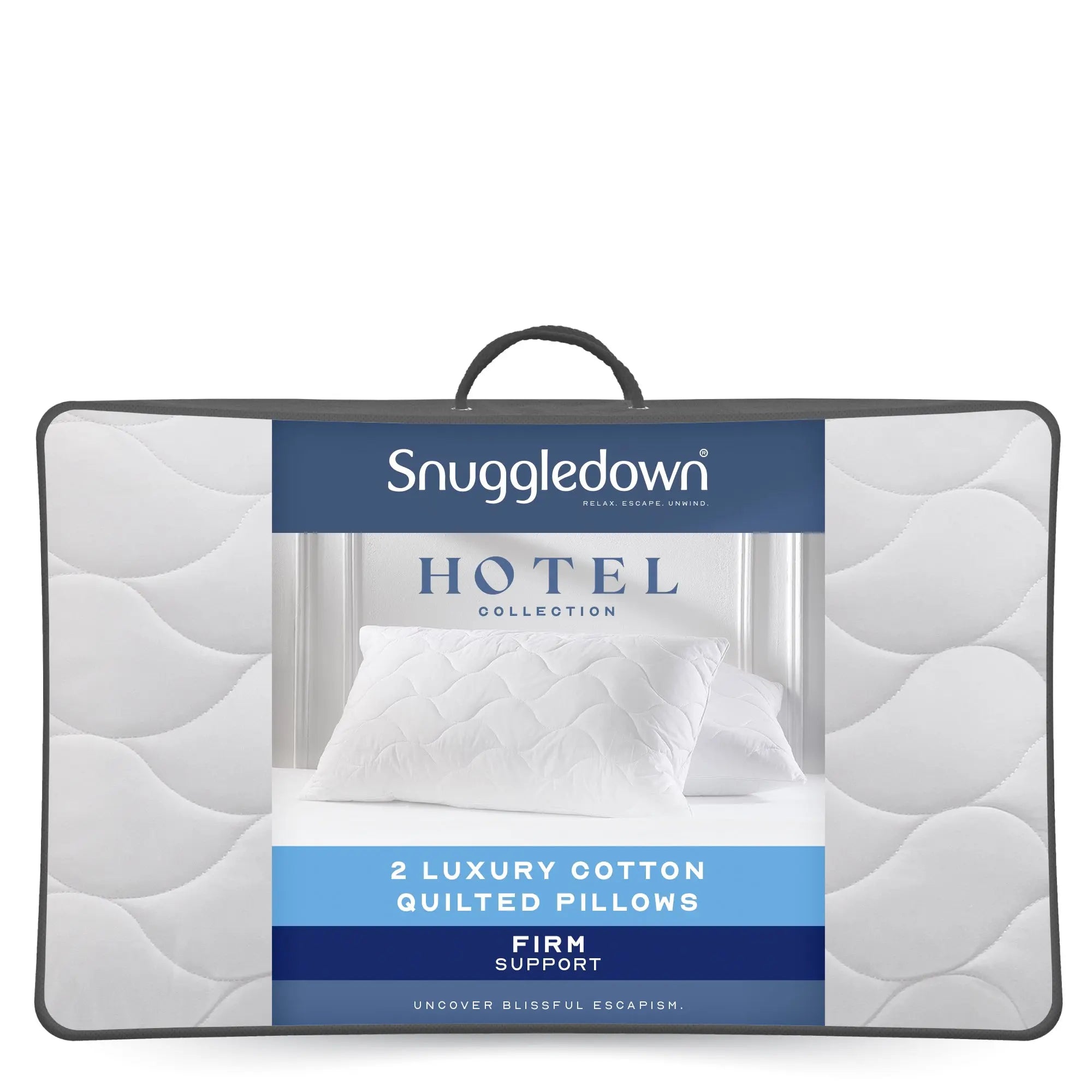 Luxuious Cotton Quilted Pillow Snuggledown