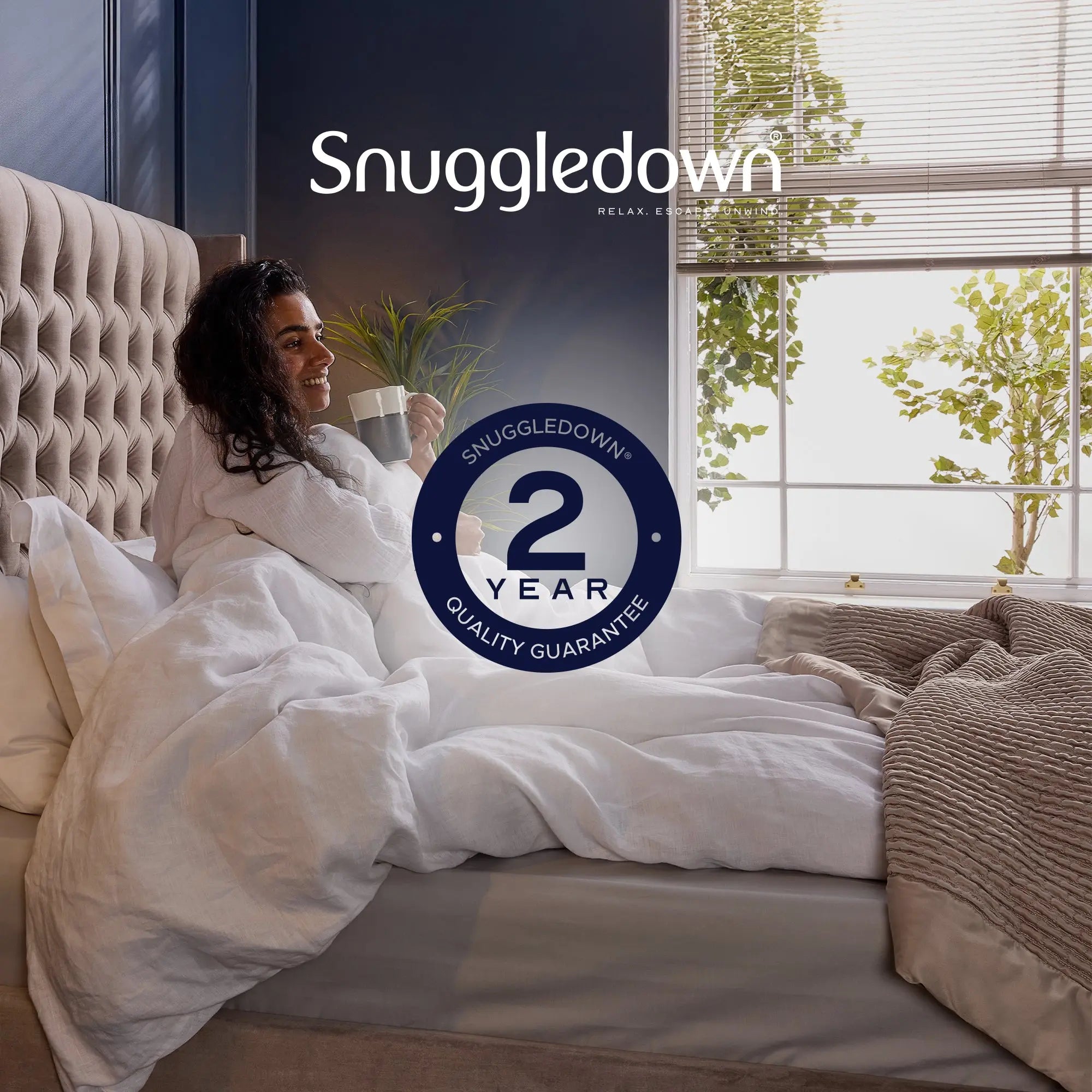 Luxuious Cotton Quilted Pillow Snuggledown