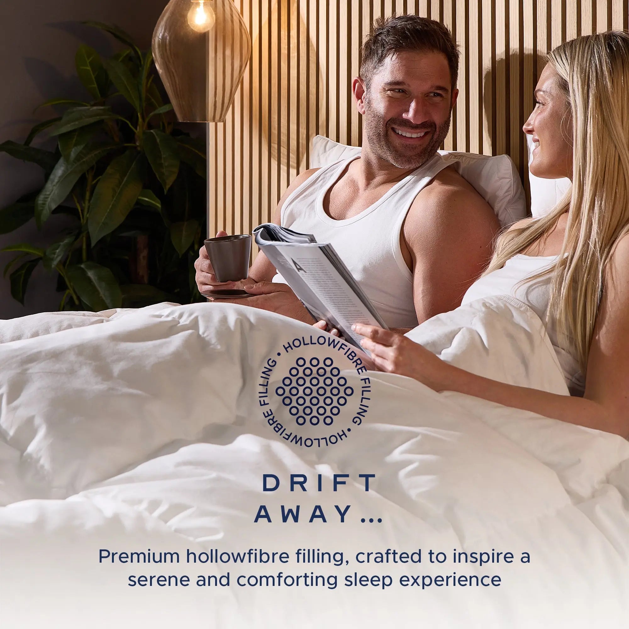 Luxuious Cotton Quilted Pillow Snuggledown