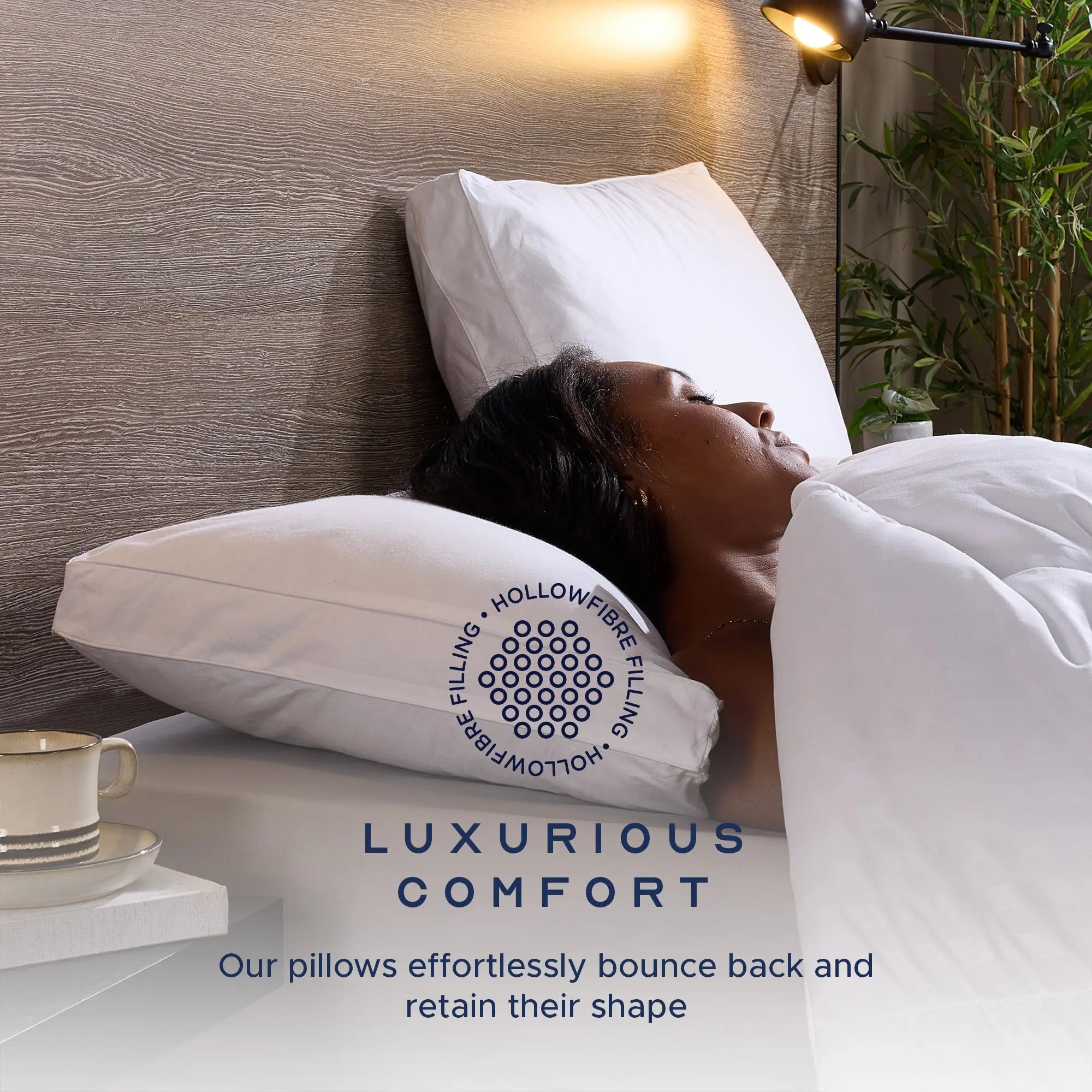 Luxurious Back Sleeper Pillow John Cotton Production