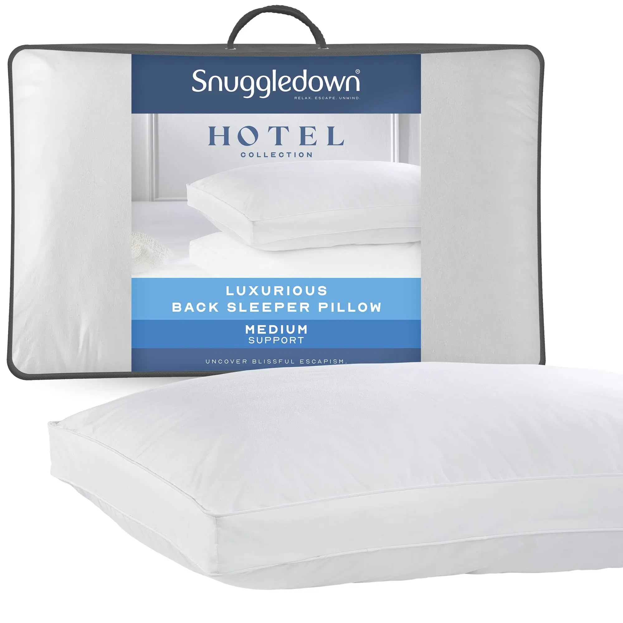 Luxurious Back Sleeper Pillow John Cotton Production