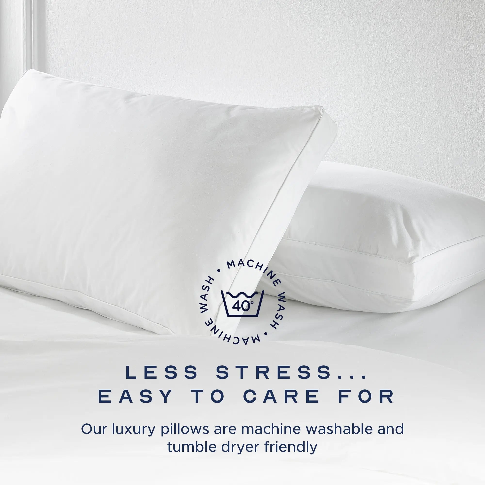 Luxurious Back Sleeper Pillow John Cotton Production