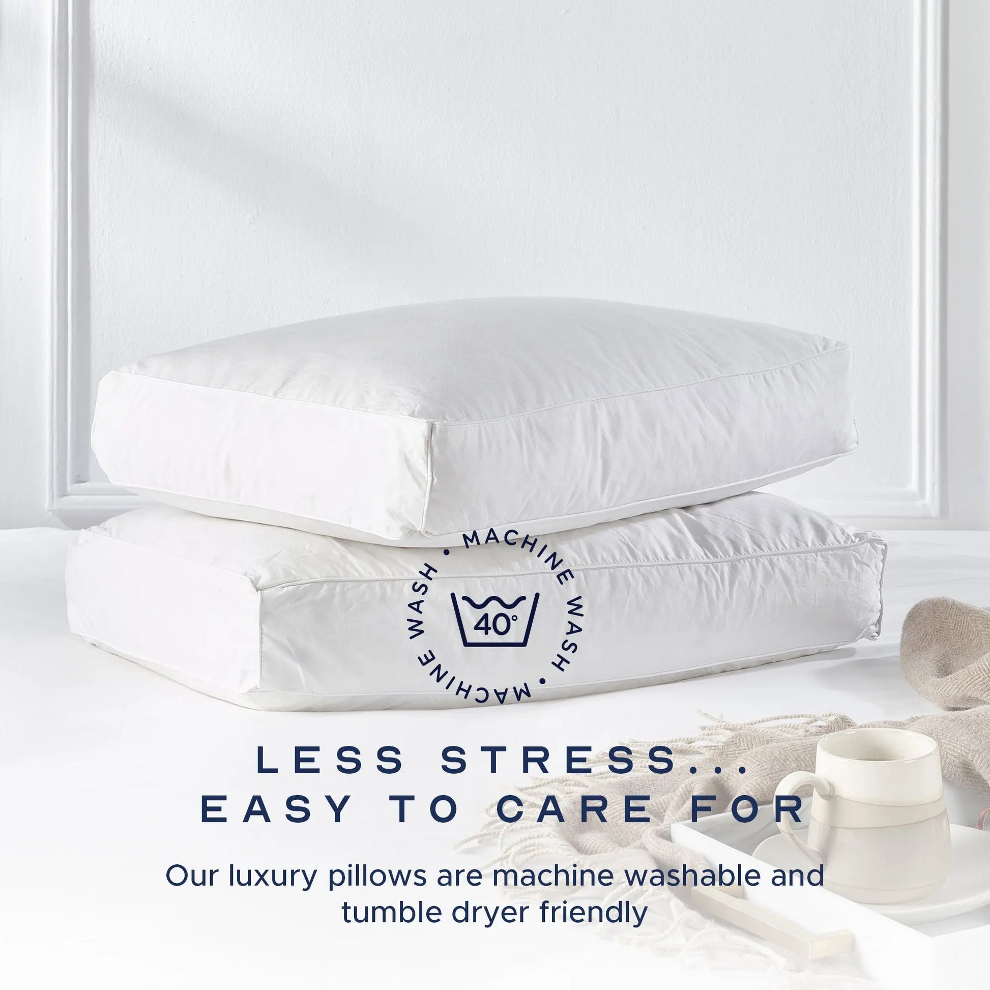Luxurious Side Sleeper Pillow John Cotton Production