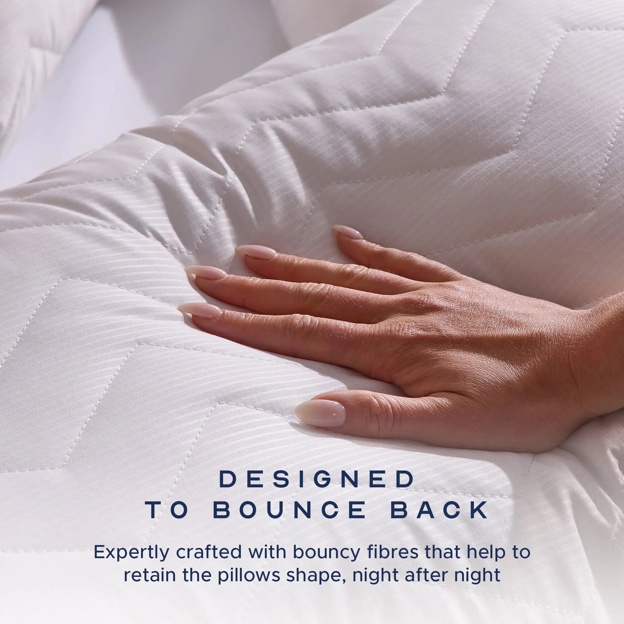 Rebound Quilted Pillows Snuggledown