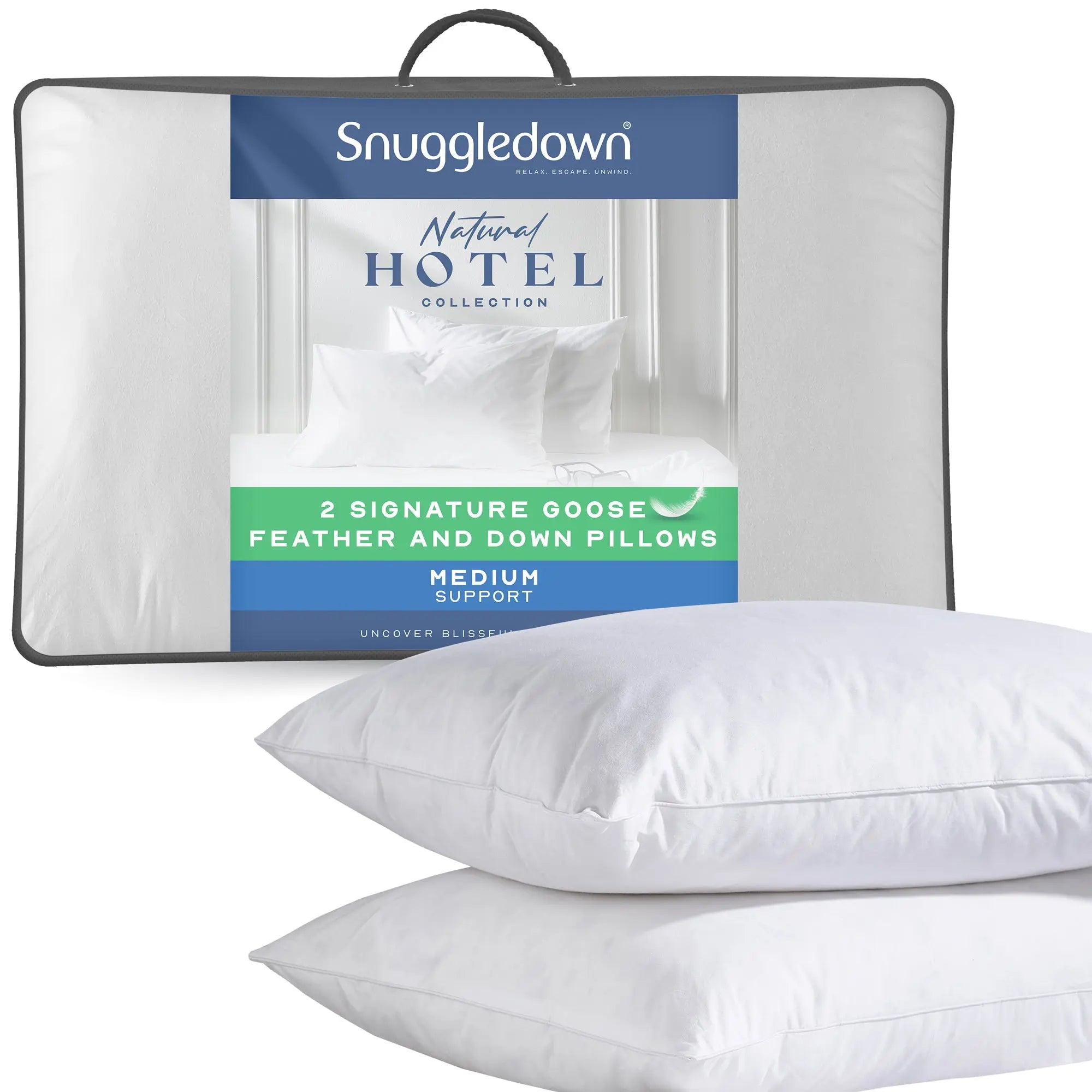 Signature Goose Feather and Down Pillow John Cotton Production