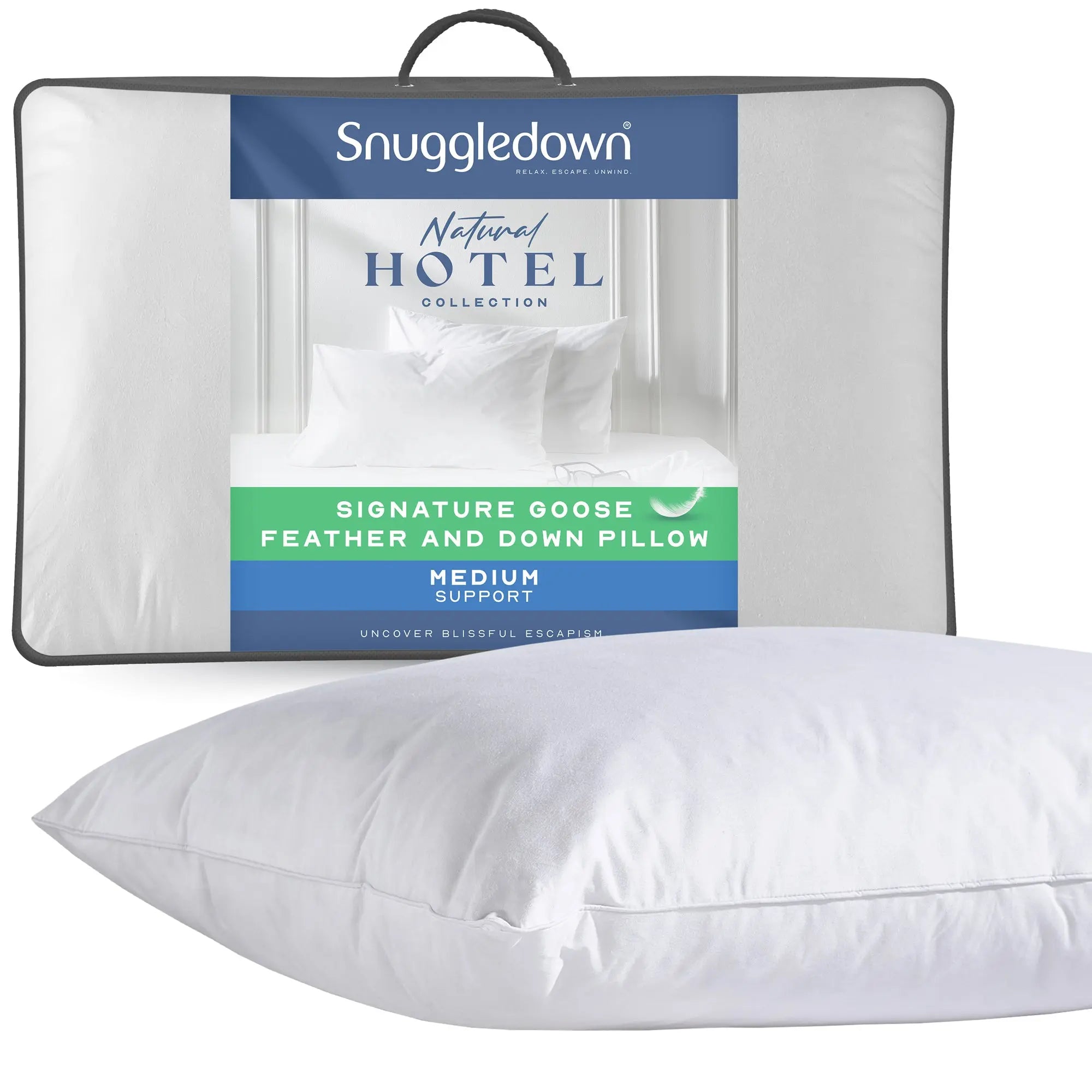Signature Goose Feather and Down Pillow John Cotton Production