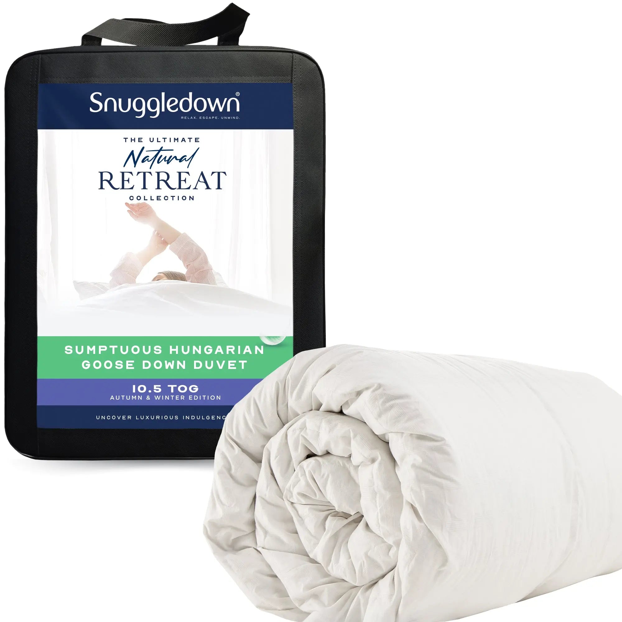 Sumptuous Hungarian Goose Down Duvet John Cotton Production