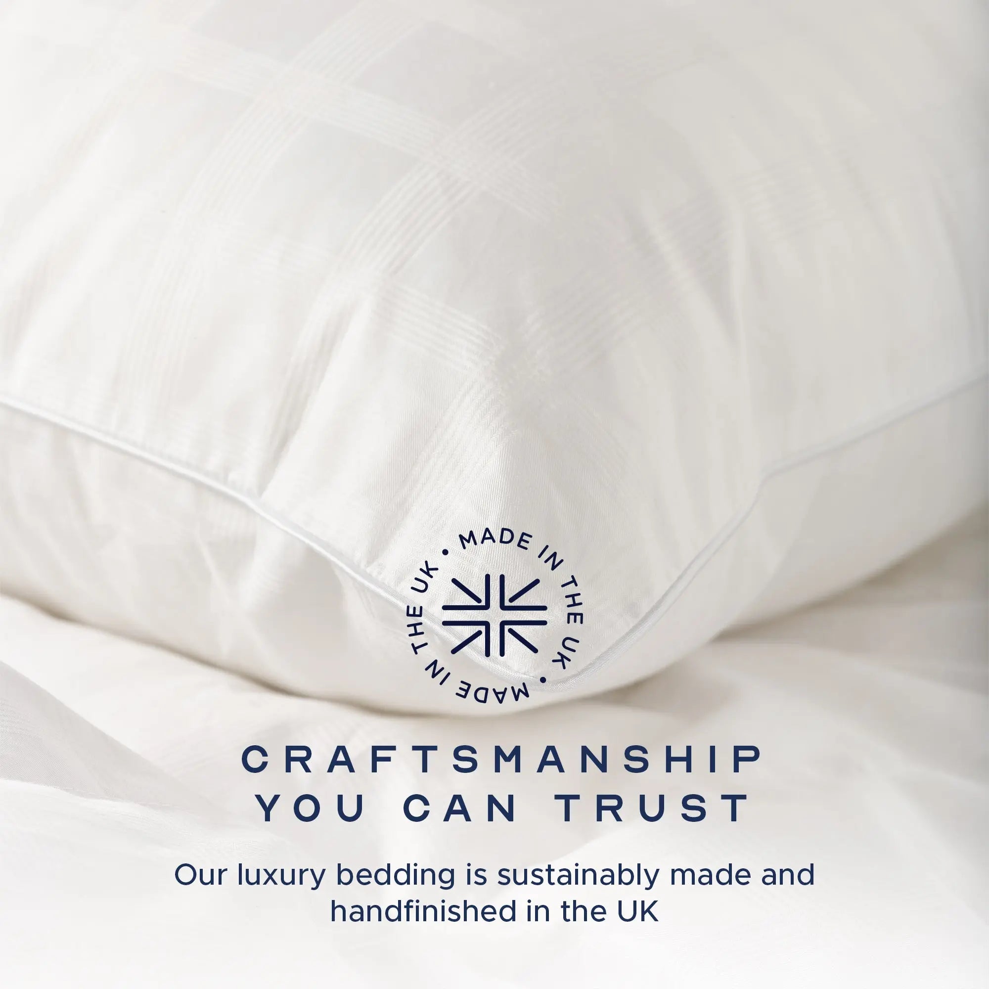 Sumptuous Hungarian Goose Down Pillow John Cotton Production