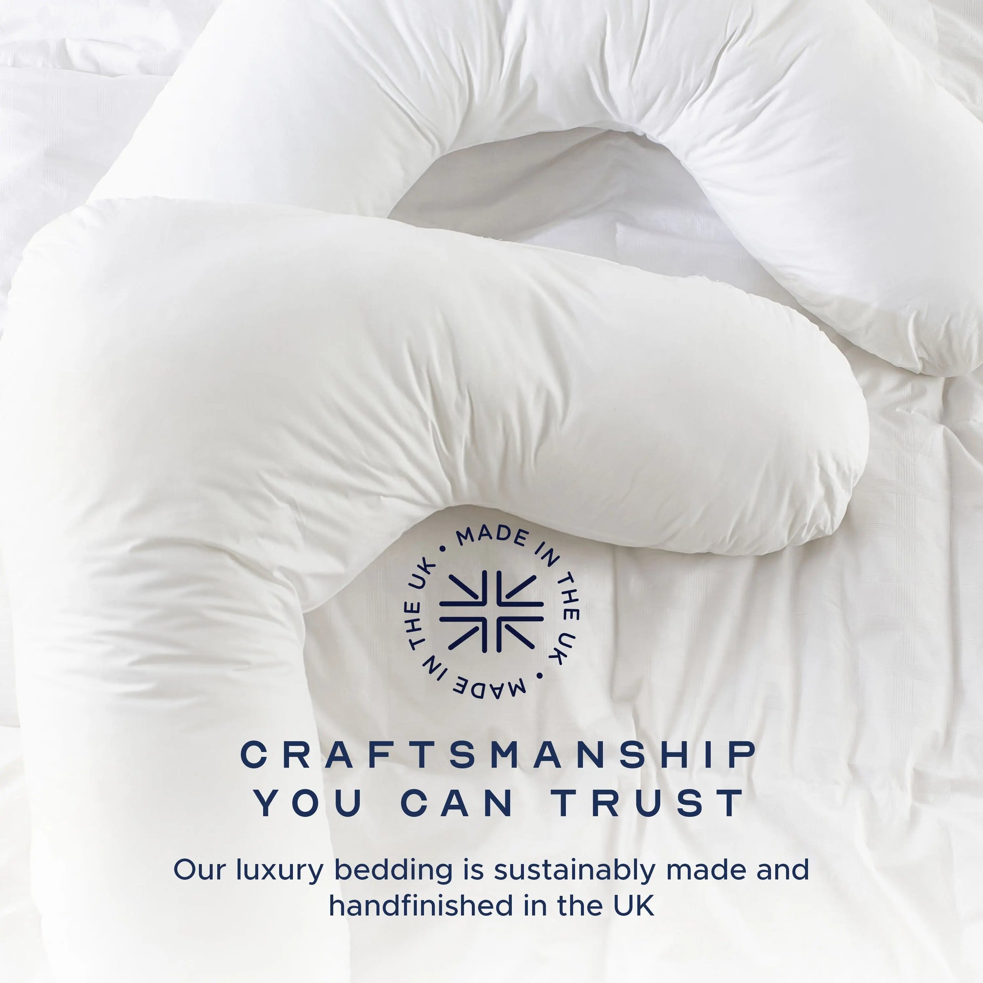 V Shape Pregnancy Pillow John Cotton Production