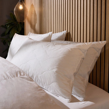 Luxuious Cotton Quilted Pillow Snuggledown