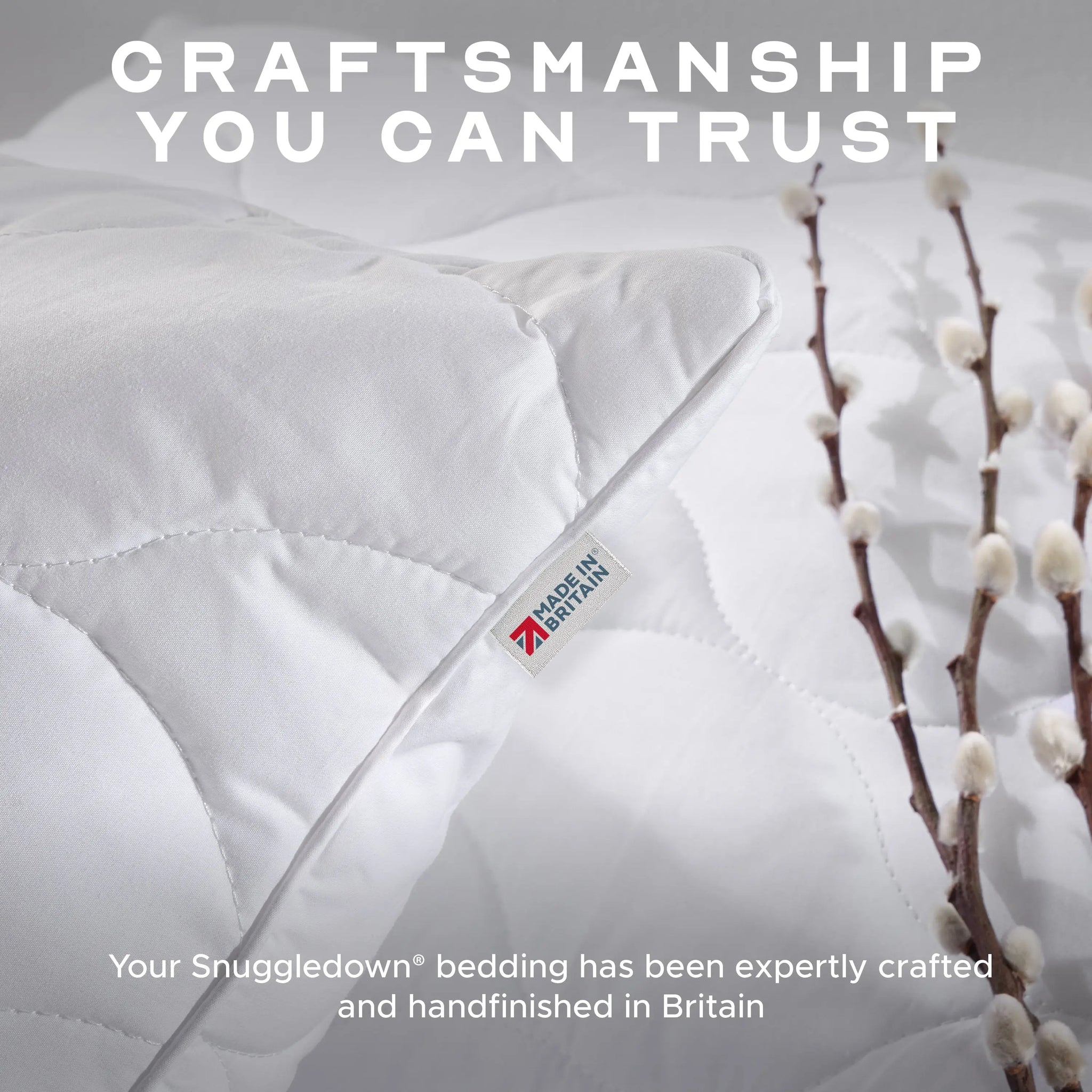 Luxurious Cotton Kingsize Pillow Snuggledown