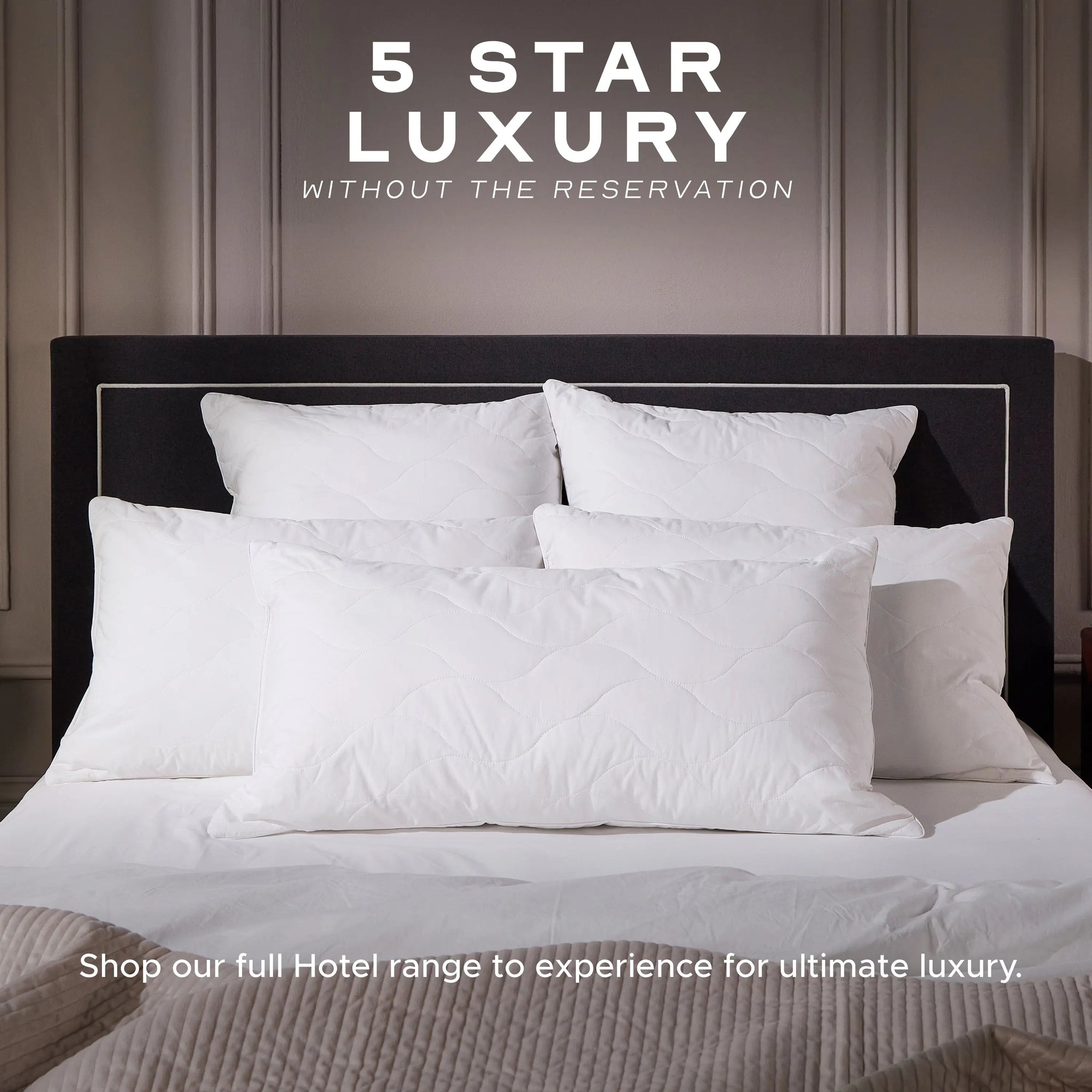 Luxurious Cotton Kingsize Pillow Snuggledown