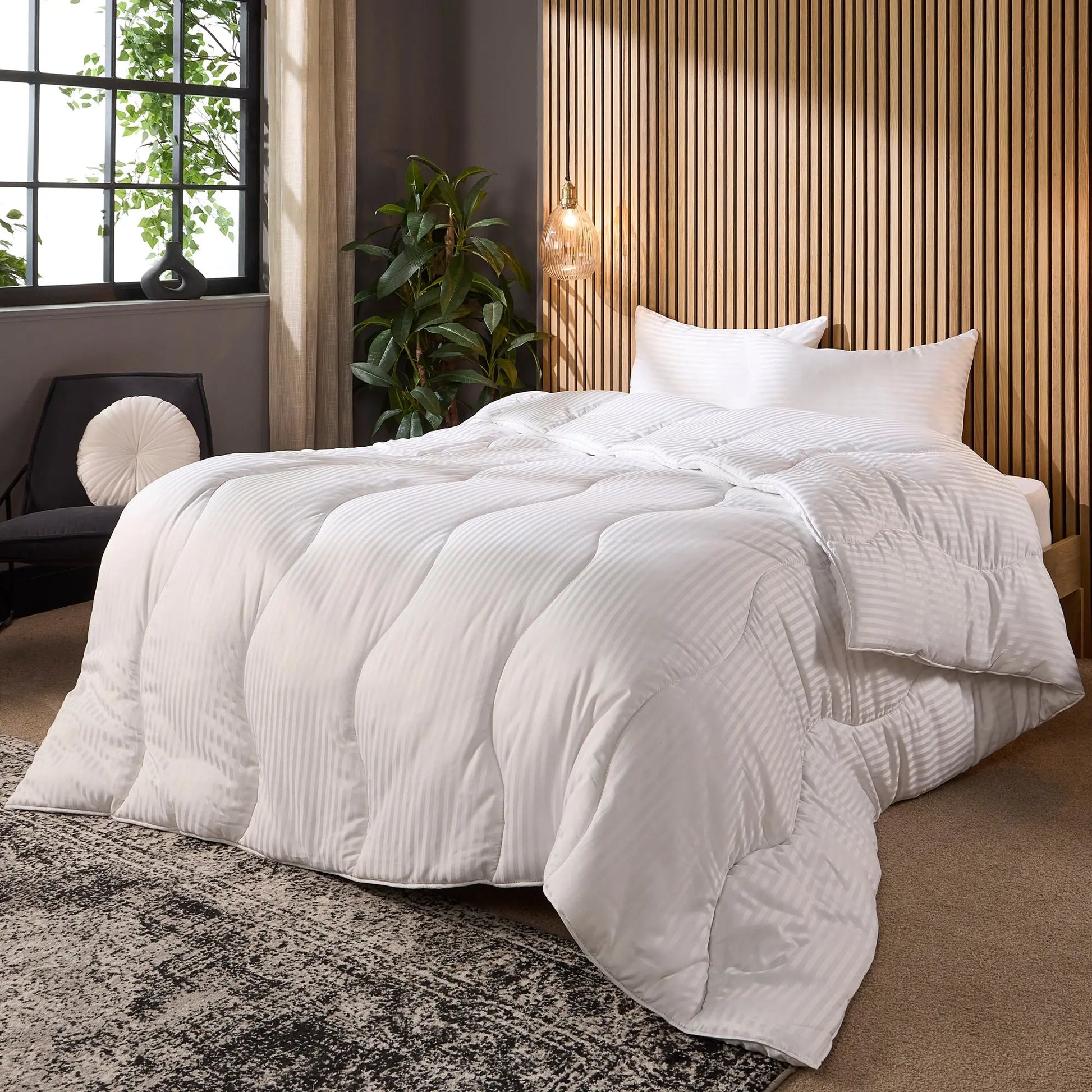 Luxury Satin Stripe Duvet John Cotton Production