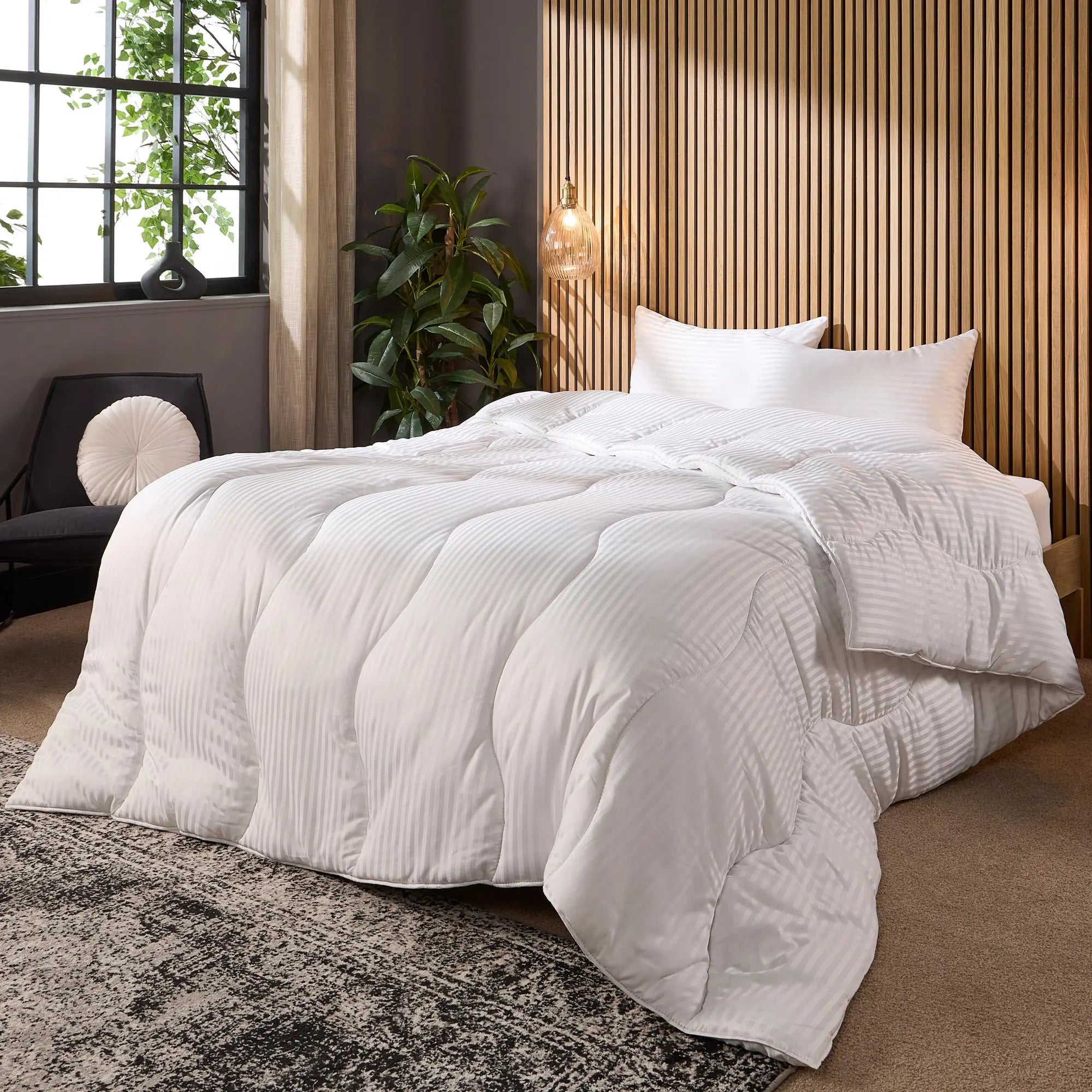 Luxury Satin Stripe Duvet John Cotton Production