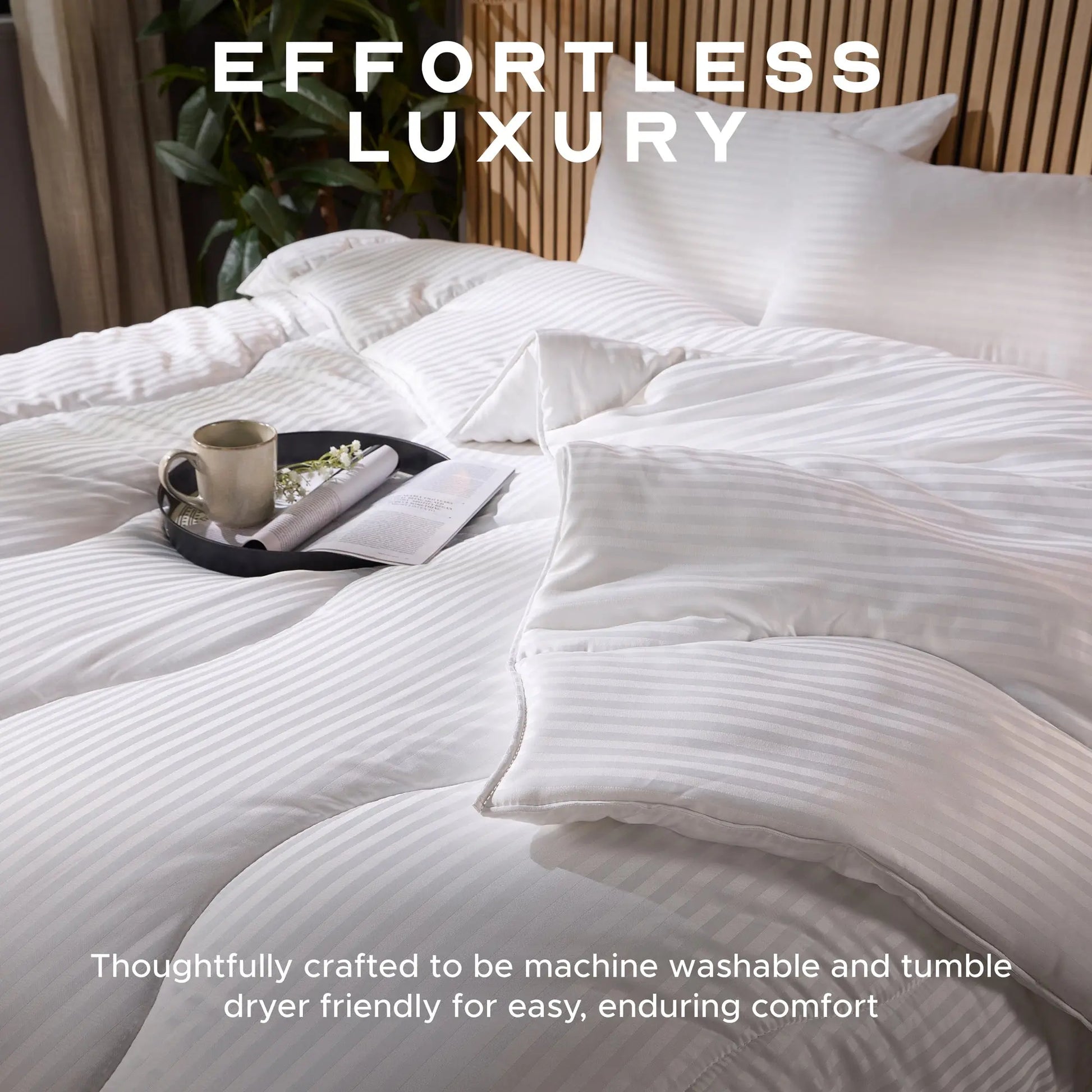 Luxury Satin Stripe Duvet John Cotton Production