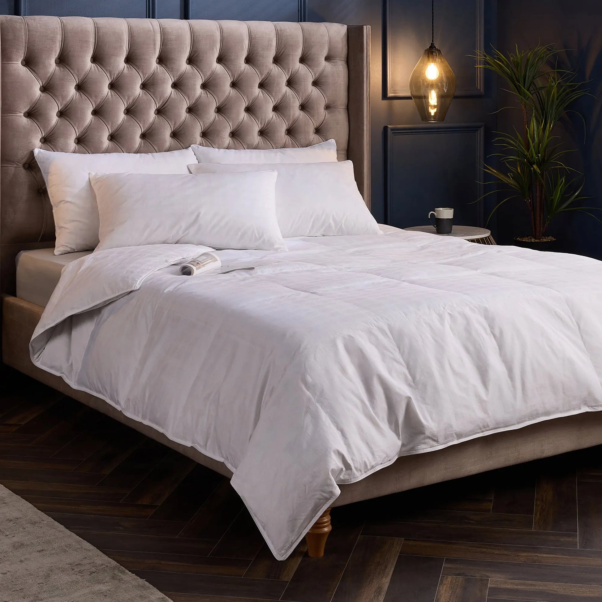 Sumptuous Hungarian Goose Down Duvet John Cotton Production