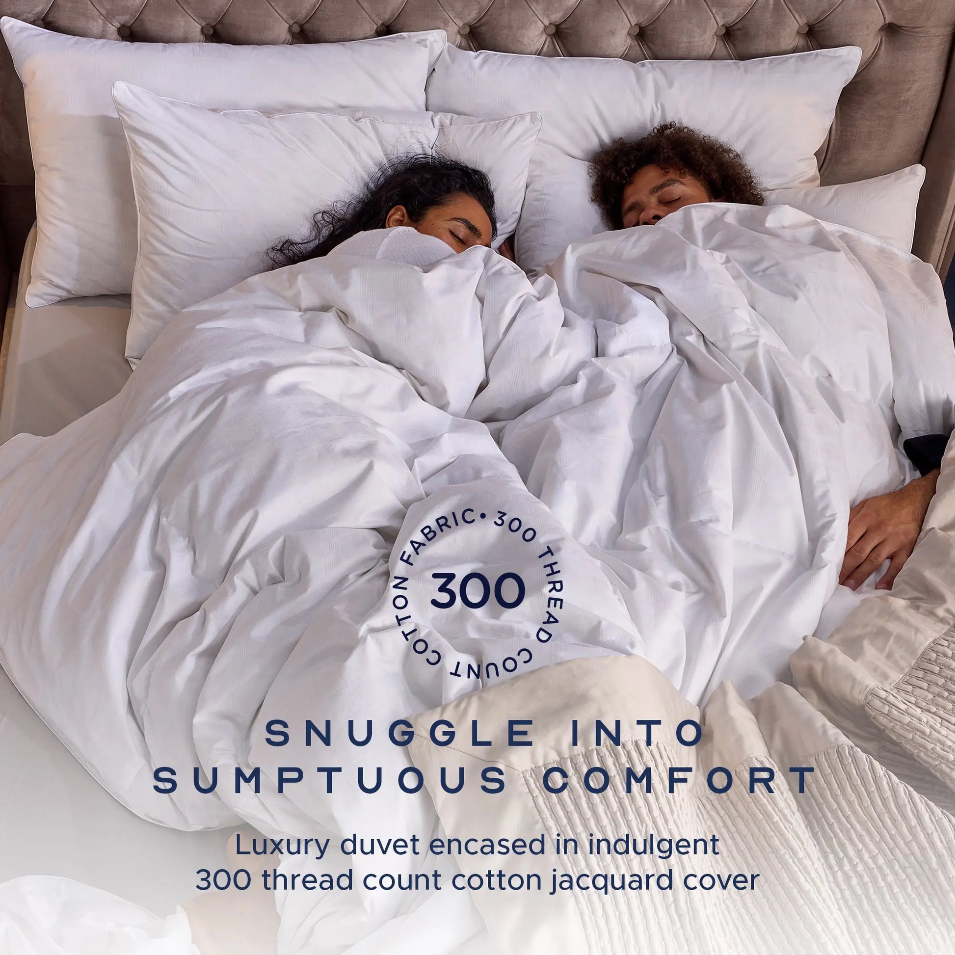 Sumptuous Hungarian Goose Down Duvet - Main Image