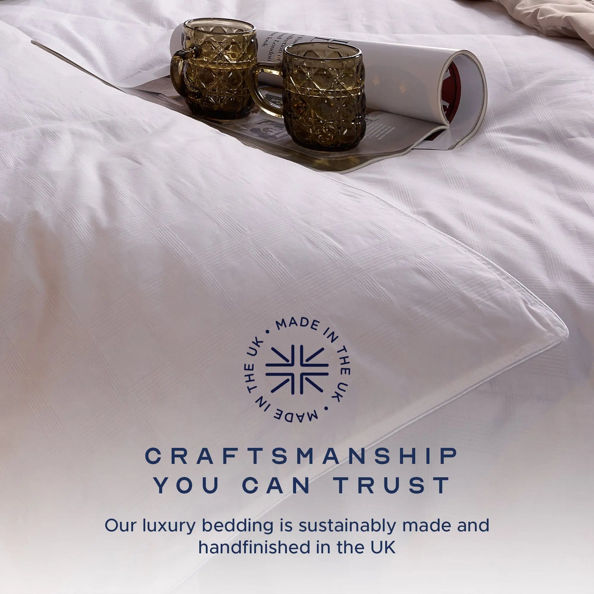 Sumptuous Hungarian Goose Down Duvet John Cotton Production